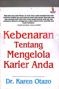 Image of Kebenaran Tentang Mengelola Karier Anda