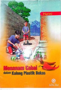 Image of Menanam Cabai dalam Kaleng Plastik Bekas